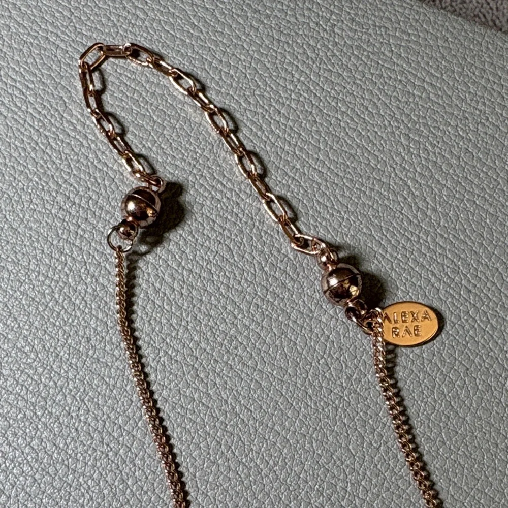 Alexa Rae Rose Gold Necklace - Picture 3 of 3